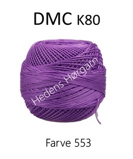 DMC K80 farve 553 Lilla